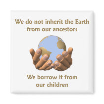 Earth Day magnet