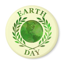 Earth Day magnets by artogram Earth Day magnets