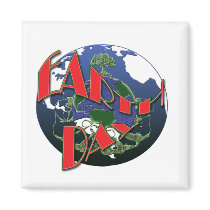 Earth day magnets, promotional awareness by zazzlegogreen Earth day magnets, promotional awareness