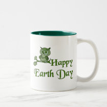 Earth Day Owl mugs
