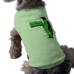 Earth Day Penguin Doggie Tshirt