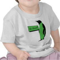 Earth Day Penguin Tshirt