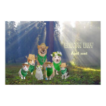 Earth Day Pets posters
