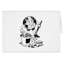 EARTH DAY - Pick up litter Greeting Card