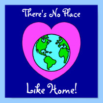 Earth Day Planet Poster posters by politicalgirl Earth Day Planet Poster posters