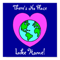 Earth Day Planet Poster posters