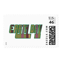 Earth Day Postage Stamp