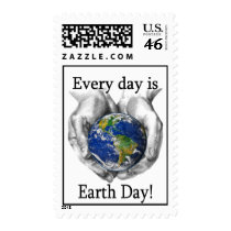 earth day postage stamps