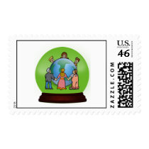Earth-Day postage by Worldofcreations Earth-Day postage