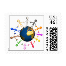 Earth Day postage stamps