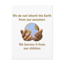 Earth Day Post Card