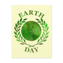 Earth Day postcards by artogram Earth Day postcards
