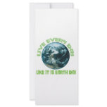 EARTH DAY RACK CARD