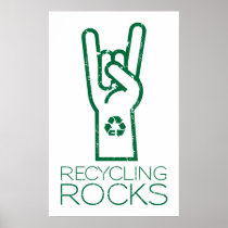 Earth Day: Recycling Rocks! Poster