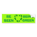 EARTH DAY RECYCLING STICKER bumper stickers