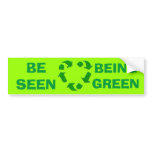 EARTH DAY RECYCLING STICKER BUMPER STICKERS