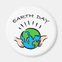Earth Day Refrigerator Magnets