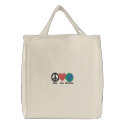 Earth Day Reusable Shopping Bag embroidered bags by cutencomfy Earth Day Reusable Shopping Bag embroidered bags