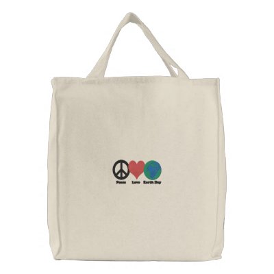 Earth Day Reusable Shopping Bag by cutencomfy
