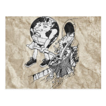 EARTH DAY - Save our Oceans Post Card