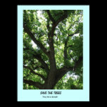 Earth Day Save the Trees Poster posters