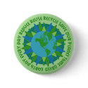 Earth Day Slogans Button by teeboutique Earth Day Slogans Button