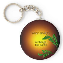 Earth day / Solar Energy keychains