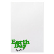 Earth Day Stationery