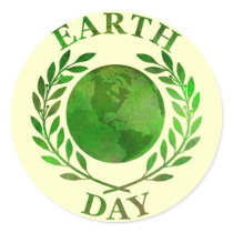 Earth Day stickers by artogram Earth Day stickers