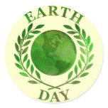 Earth Day stickers