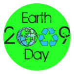 Earth Day Sticker