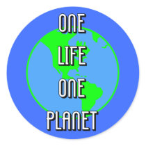 earth day round stickers