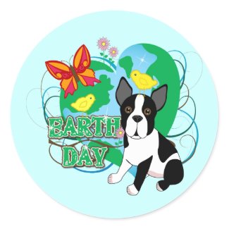 Earth Day sticker