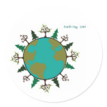 Earth Day stickers