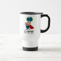 Earth Day Superhero Coffee Mug