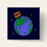 Earth Day T Shirts and Gifts Pin