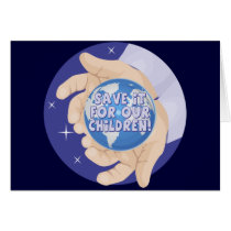 Earth Day T Shirts and Gifts Greeting Card