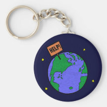 Earth Day T Shirts and Gifts Key Chain
