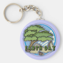 Earth Day T Shirts and Gifts Key Chains
