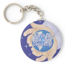 Earth Day T Shirts and Gifts Key Chain