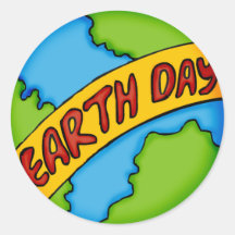 Earth Day T Shirts and Gifts Stickers