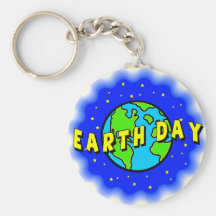 Earth Day Tee and Presents Keychains