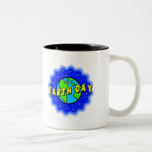 Earth Day Tee and Presents Mugs