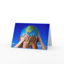 EARTH DAY THINK GREEN cards by APOLITICAL_BITCH EARTH DAY THINK GREEN cards