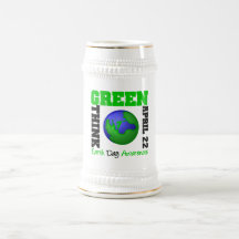 Earth Day Think Green Mug