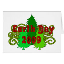 Earth Day Trees 2009 cards