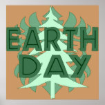 Earth Day Trees Print
