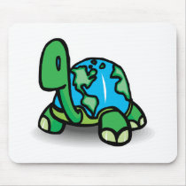 earth day turtle mousepads