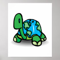 earth day turtle posters