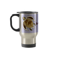 Earth Day Turtle Travel Mug mug